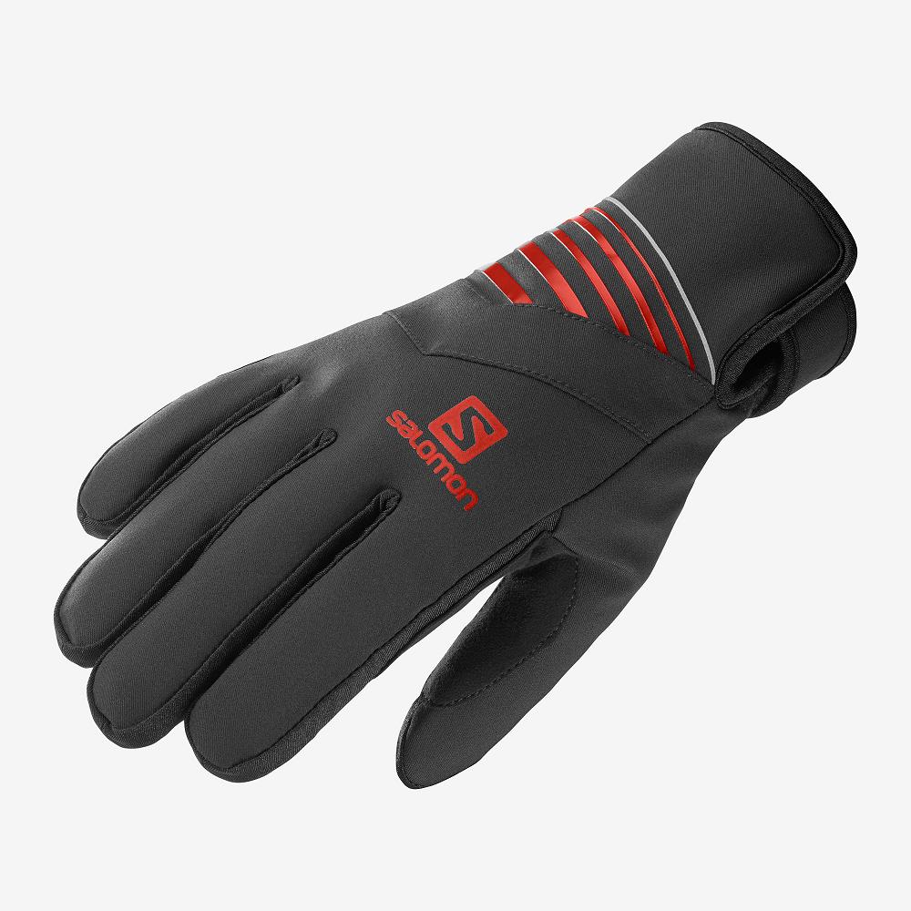 Guantes Salomon Hombre Negras - Salomon Argentina RS WARM U ,581296-ESK